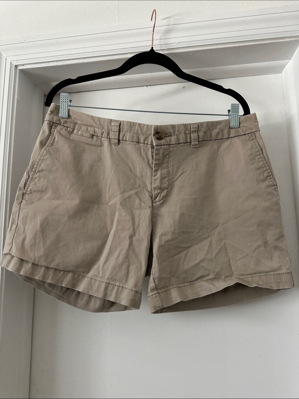 Faded Glory Tan Women's Cotton Bermuda Shorts